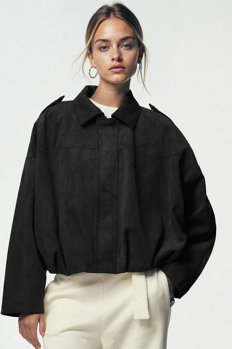 Vintage Oversized Bomber Jacket