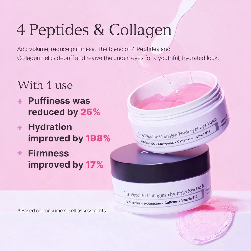 Peptide Collagen Hydrogel Eye Patch